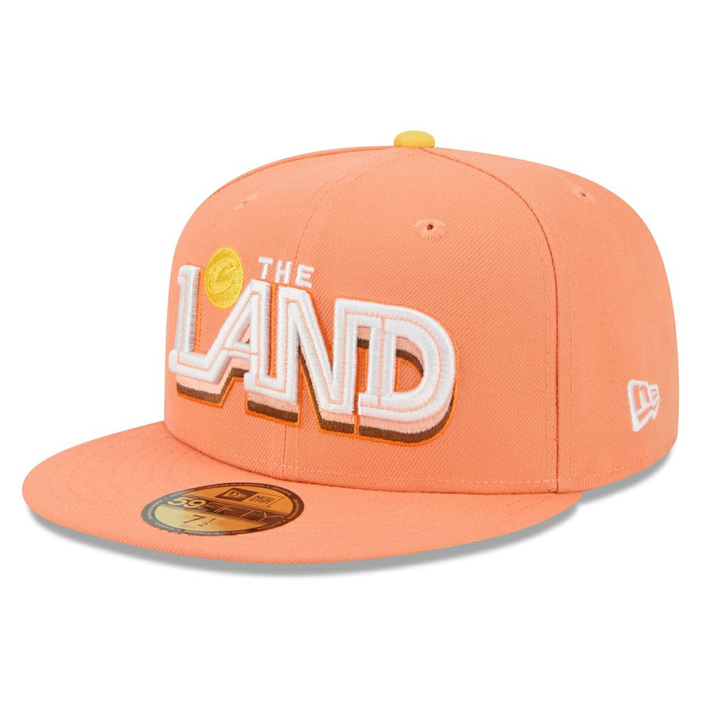 Cleveland Cavaliers 2025/26 City Edition 59FIFTY Fitted Hat Orange