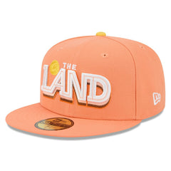 Cleveland Cavaliers 2025/26 City Edition 59FIFTY Fitted Hat Orange