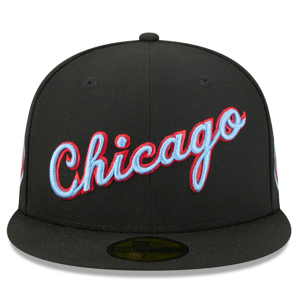 Chicago Bulls 2025/26 City Edition 59FIFTY Fitted Hat Black