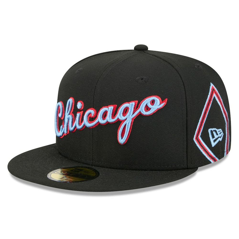 Chicago Bulls 2025/26 City Edition 59FIFTY Fitted Hat Black
