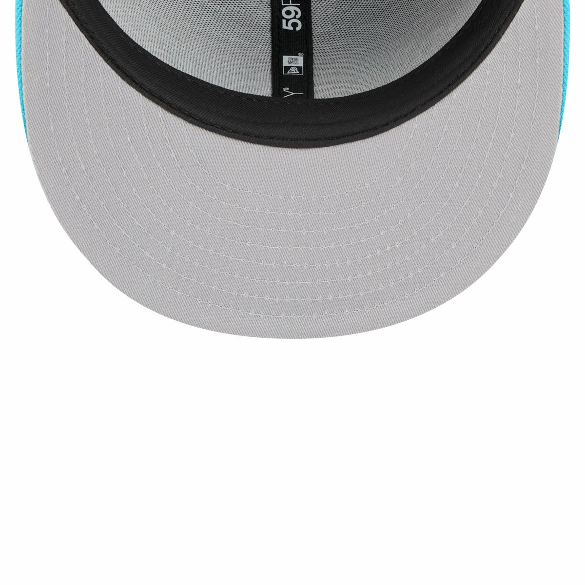 Miami Heat 2025/26 City Edition 59FIFTY Fitted Hat Black/Turquoise
