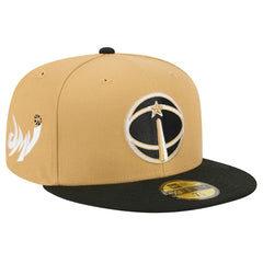 Washington Wizards 2025/26 City Edition 59FIFTY Fitted Hat Gold/Black
