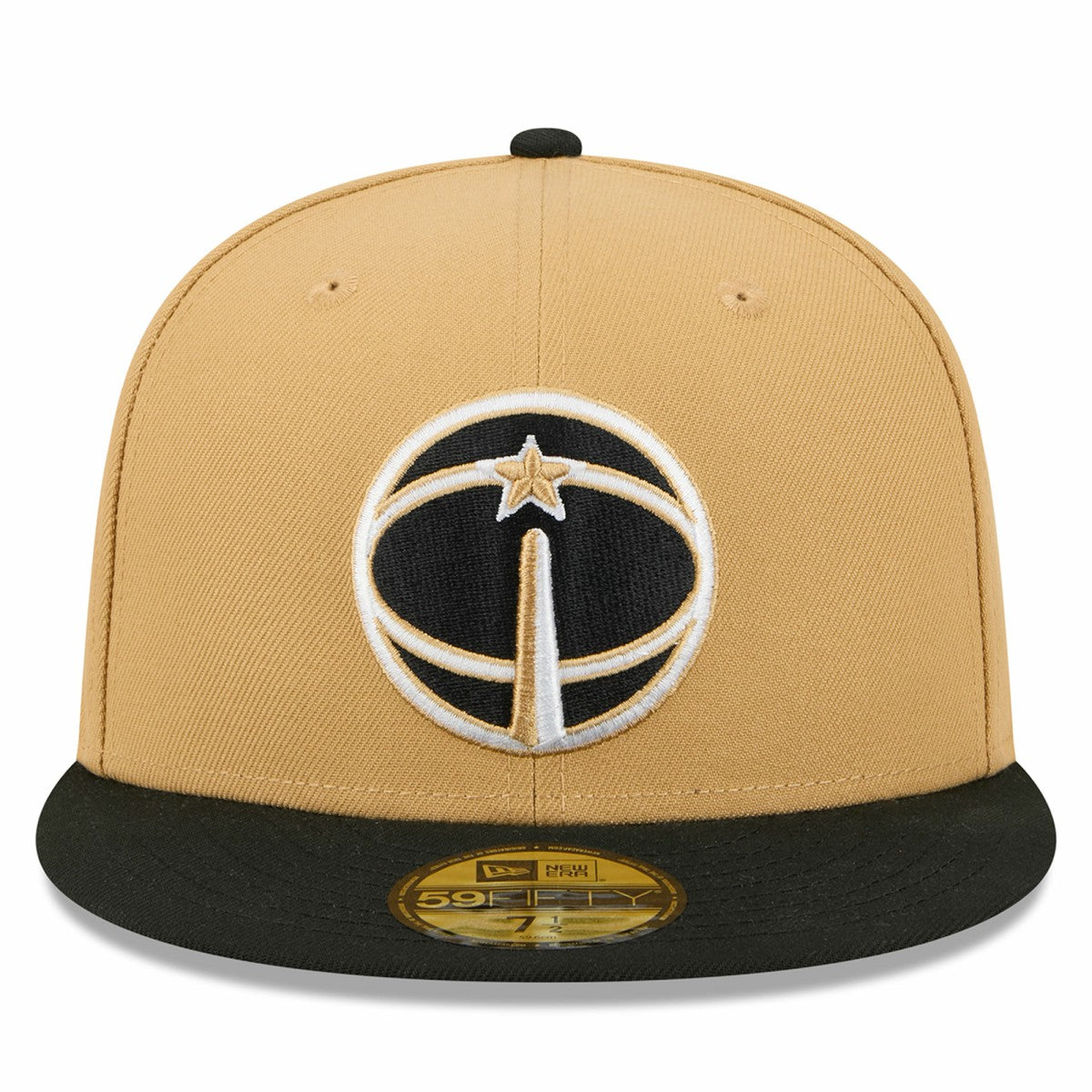 Washington Wizards 2025/26 City Edition 59FIFTY Fitted Hat Gold/Black