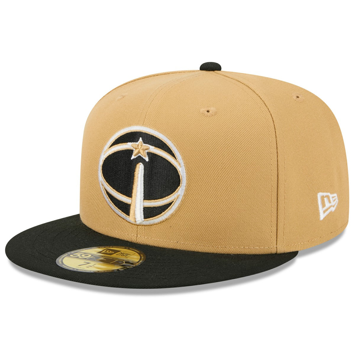 Washington Wizards 2025/26 City Edition 59FIFTY Fitted Hat Gold/Black