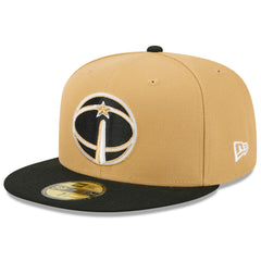 Washington Wizards 2025/26 City Edition 59FIFTY Fitted Hat Gold/Black