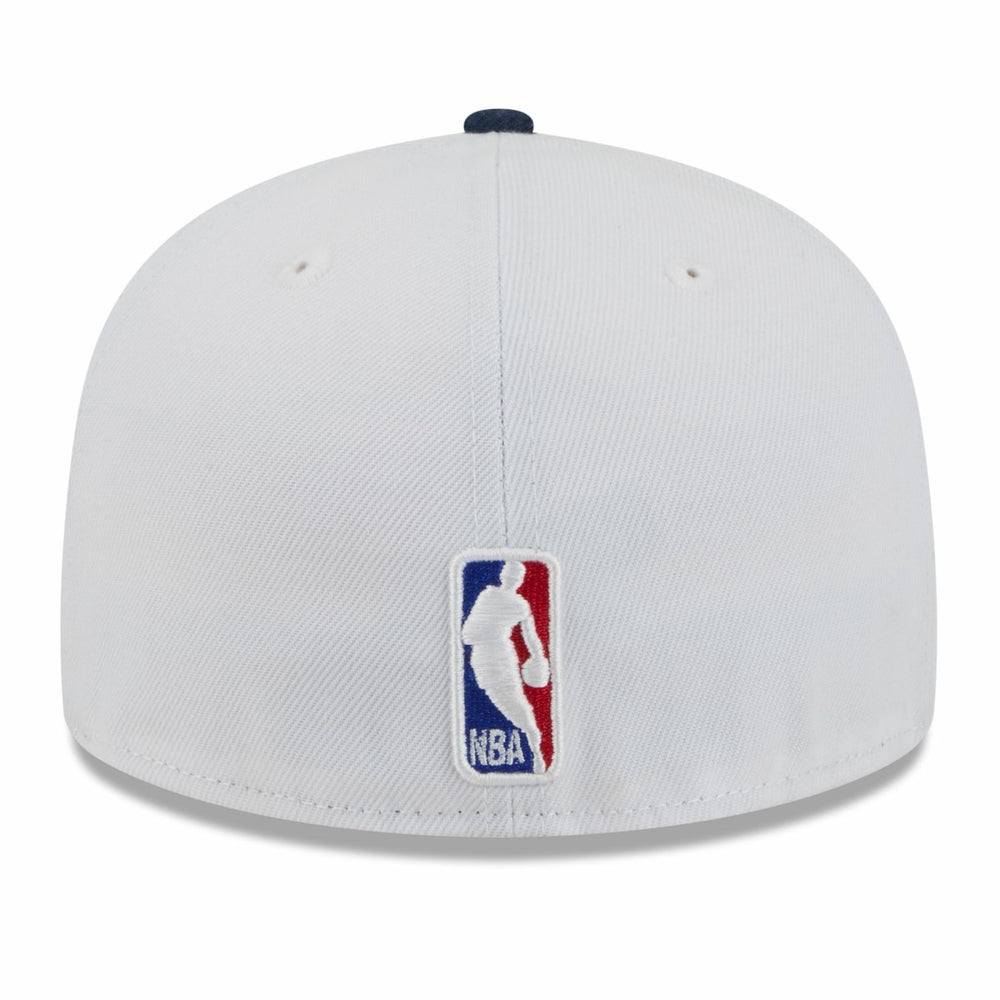 Memphis Grizzlies 2025/26 City Edition 59FIFTY Fitted Hat White/Navy