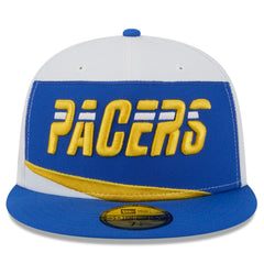 Indiana Pacers 2025/26 City Edition 59FIFTY Fitted Hat White/Blue
