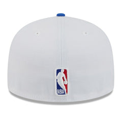 Indiana Pacers 2025/26 City Edition 59FIFTY Fitted Hat White/Blue