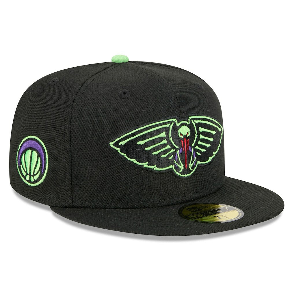 New Orleans Pelicans 2025/26 City Edition 59FIFTY Fitted Hat Black