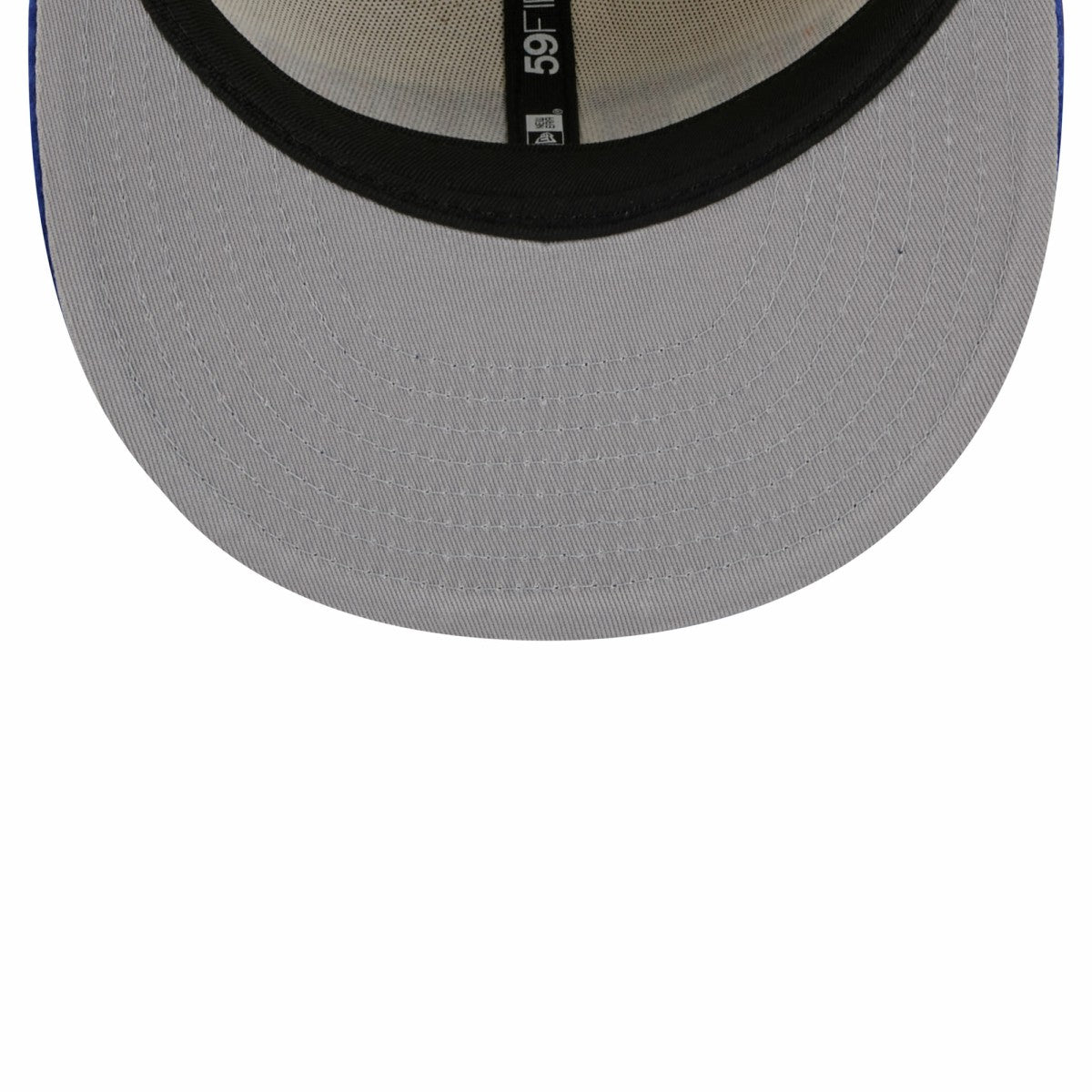 New York Knicks 2025/26 City Edition 59FIFTY Fitted Hat Cream/Blue
