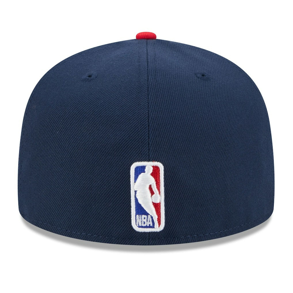 Philadelphia 76ers 2025/26 City Edition 59FIFTY Fitted Hat Navy