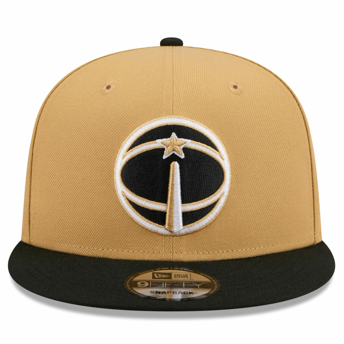 Washington Wizards 2025/26 City Edition 9FIFTY Snapback Hat Gold/Black