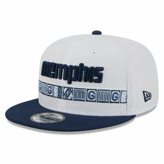 Memphis Grizzlies 2025/26 City Edition 9FIFTY Snapback Hat Light Blue/Navy