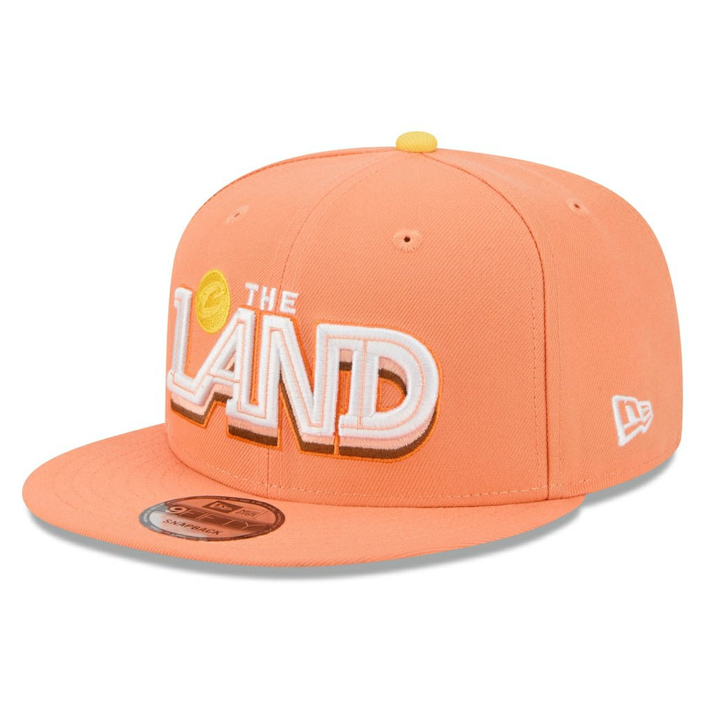 Cleveland Cavaliers 2025/26 City Edition 9FIFTY Snapback Hat Orange