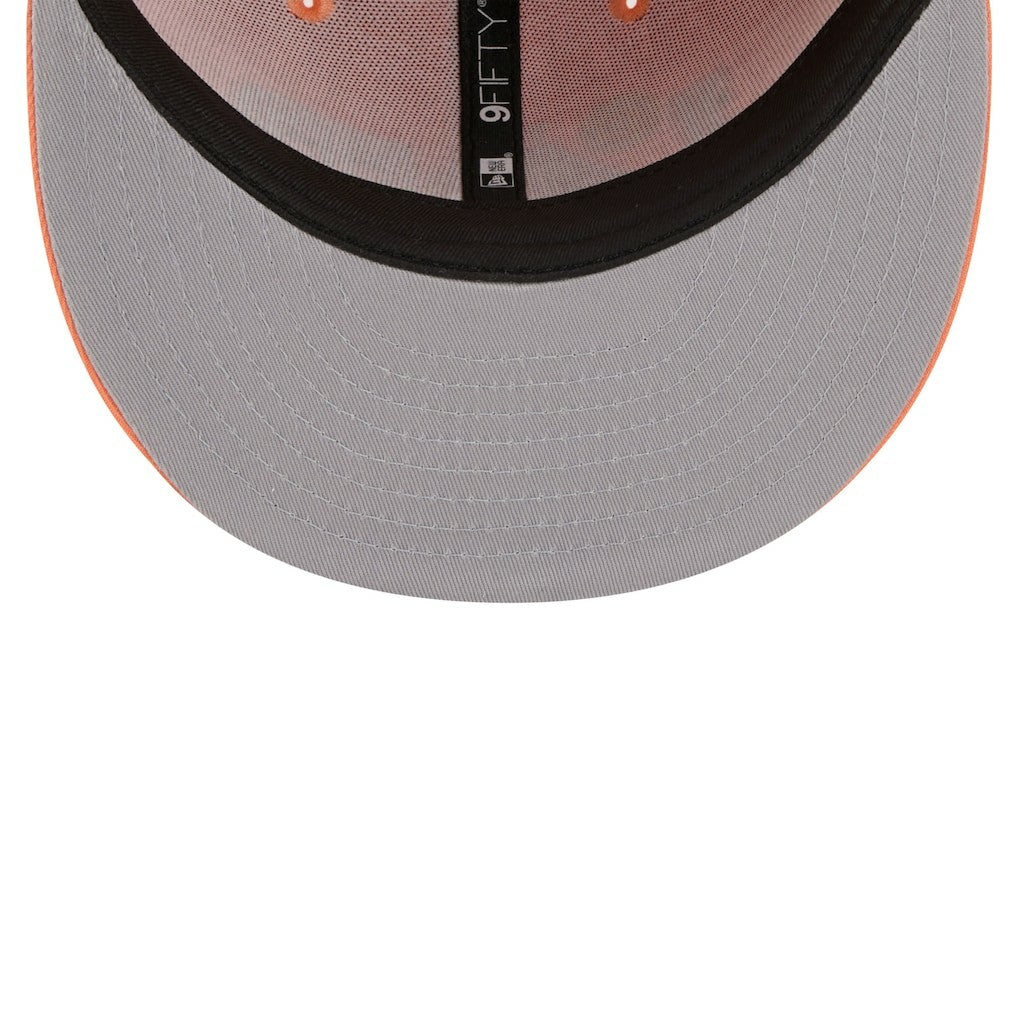 Cleveland Cavaliers 2025/26 City Edition 9FIFTY Snapback Hat Orange
