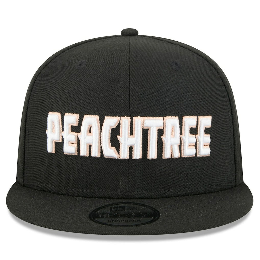 Atlanta Hawks 2025/26 City Edition 9FIFTY Snapback Hat Black