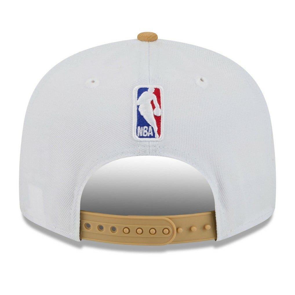 Boston Celtics 2025/26 City Edition 9FIFTY Snapback Hat White/Gold
