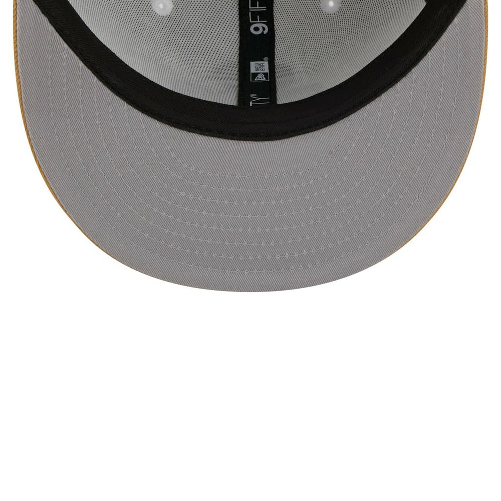 Boston Celtics 2025/26 City Edition 9FIFTY Snapback Hat White/Gold
