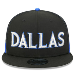 Dallas Mavericks 2025/26 City Edition 9FIFTY Snapback Hat Black