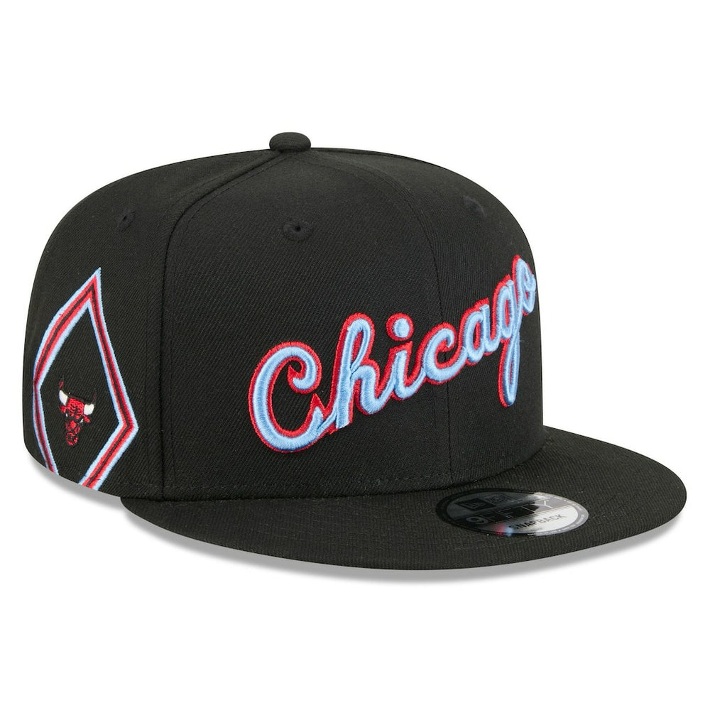 Chicago Bulls 2025/26 City Edition 9FIFTY Snapback Hat Black
