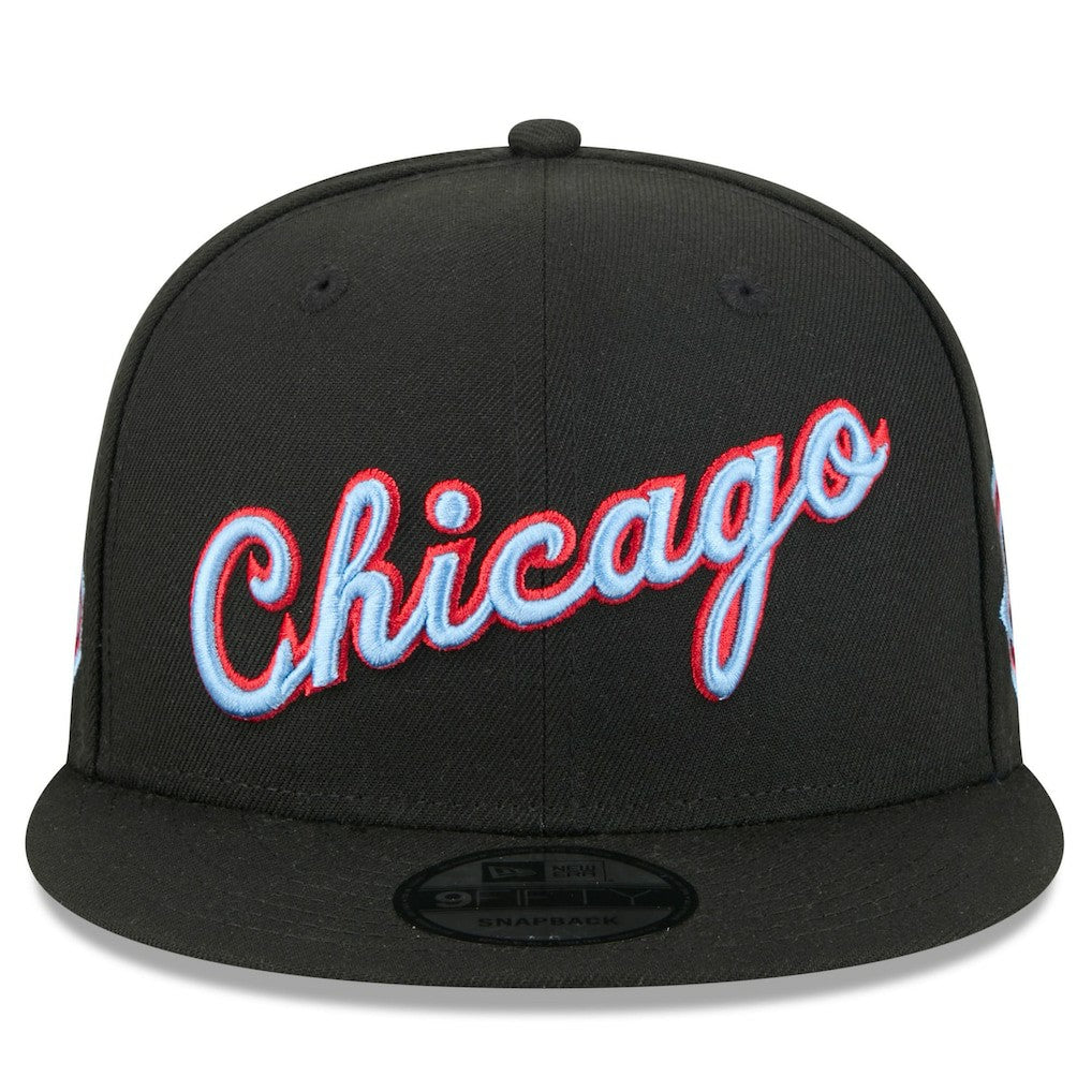 Chicago Bulls 2025/26 City Edition 9FIFTY Snapback Hat Black