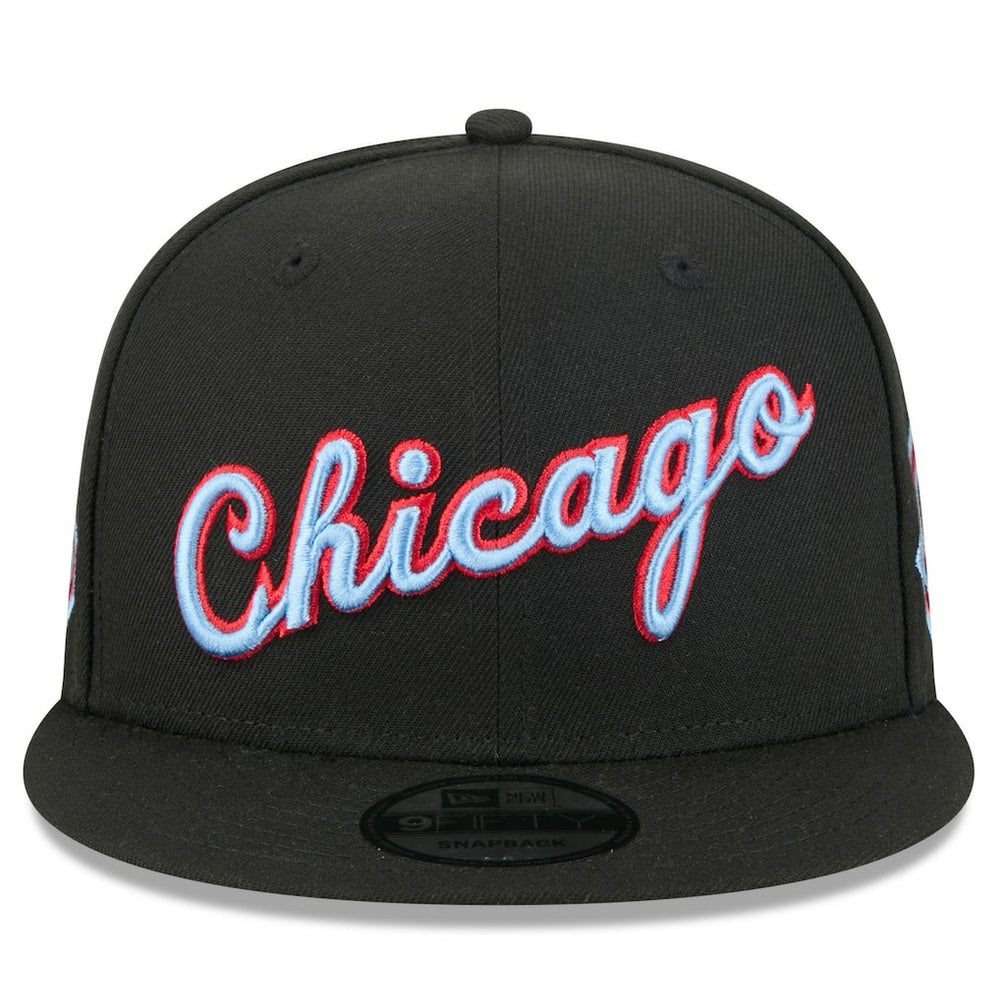 Chicago Bulls 2025/26 City Edition 9FIFTY Snapback Hat Black