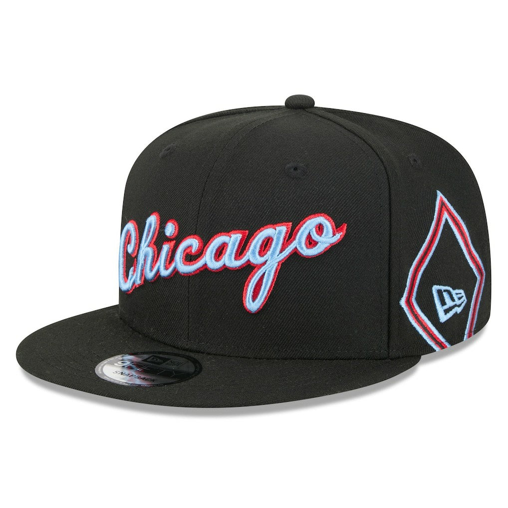 Chicago Bulls 2025/26 City Edition 9FIFTY Snapback Hat Black