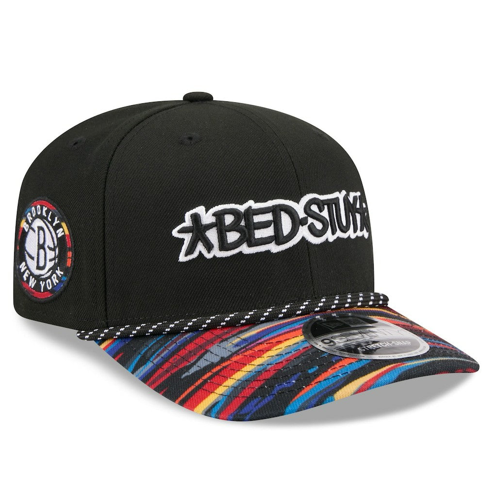 Brooklyn Nets 2025/26 City Edition 9SEVENTY Adjustable Hat Black