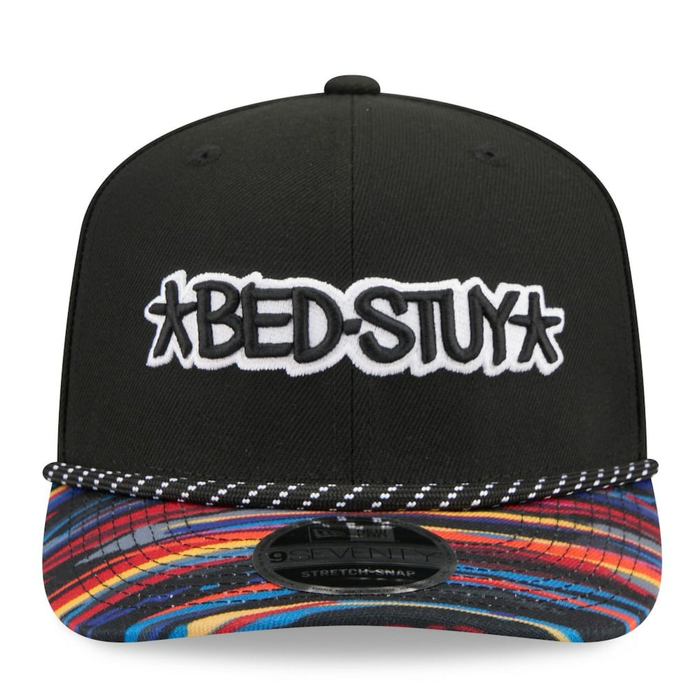 Brooklyn Nets 2025/26 City Edition 9SEVENTY Adjustable Hat Black