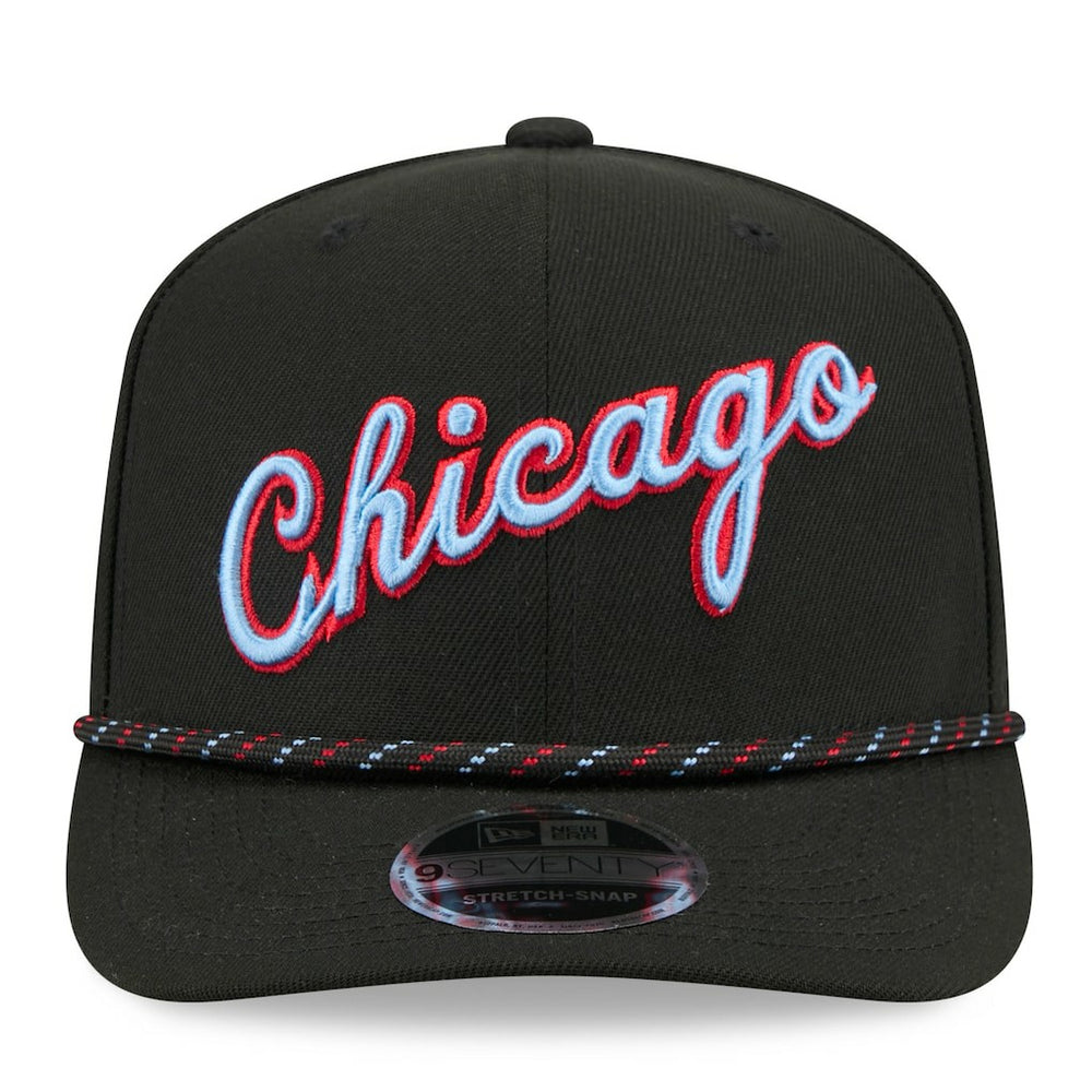 Chicago Bulls 2025/26 City Edition 9SEVENTY Adjustable Hat Black