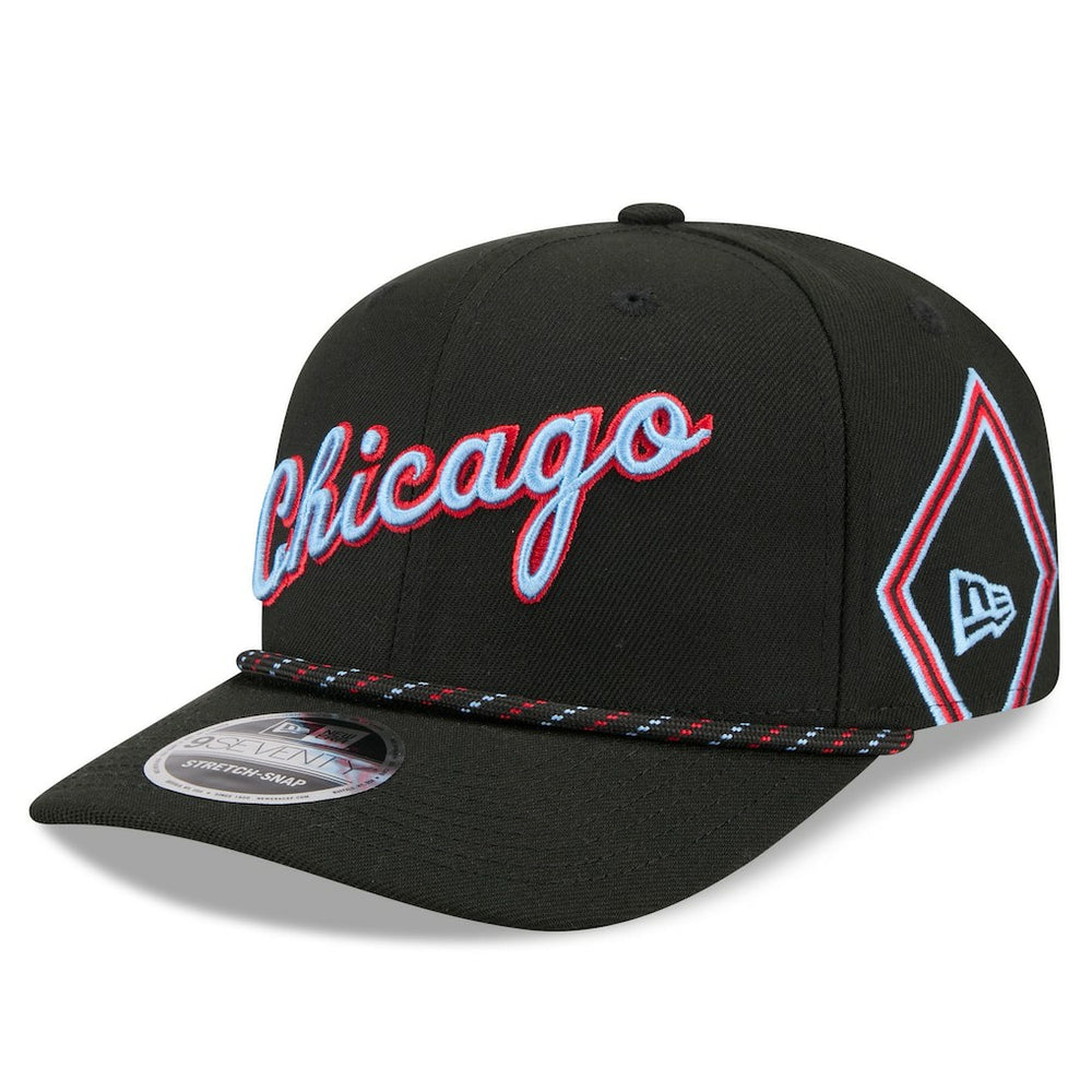 Chicago Bulls 2025/26 City Edition 9SEVENTY Adjustable Hat Black