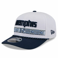 Memphis Grizzlies 2025/26 City Edition 9SEVENTY Adjustable Hat White/Navy