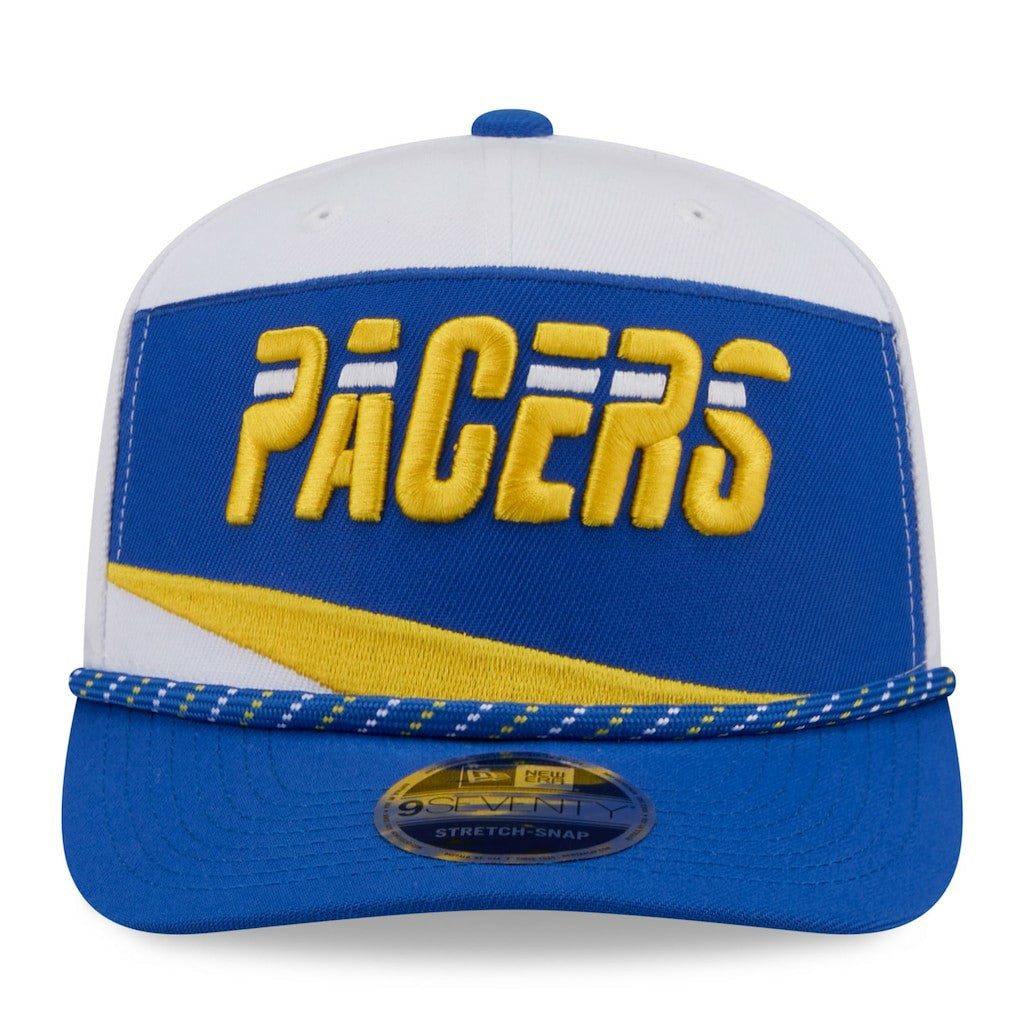 Indiana Pacers 2025/26 City Edition 9SEVENTY Adjustable Hat White/Blue