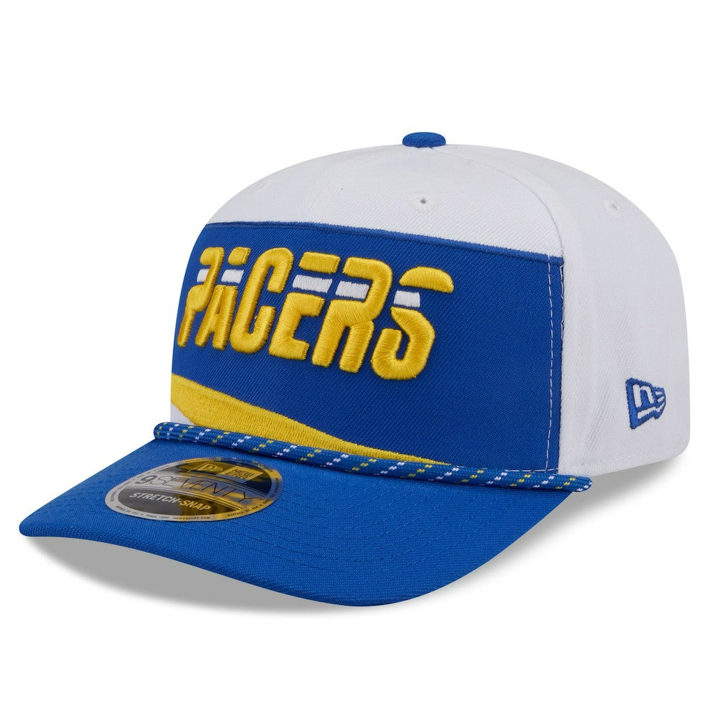 Indiana Pacers 2025/26 City Edition 9SEVENTY Adjustable Hat White/Blue