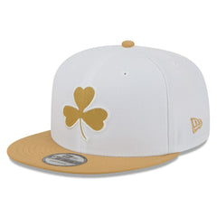 Boston Celtics Youth 2025/26 City Edition 9FIFTY Snapback Hat White