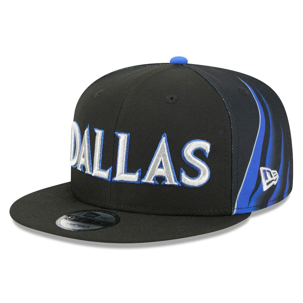 Dallas Mavericks Youth 2025/26 City Edition 9FIFTY Snapback Hat Black