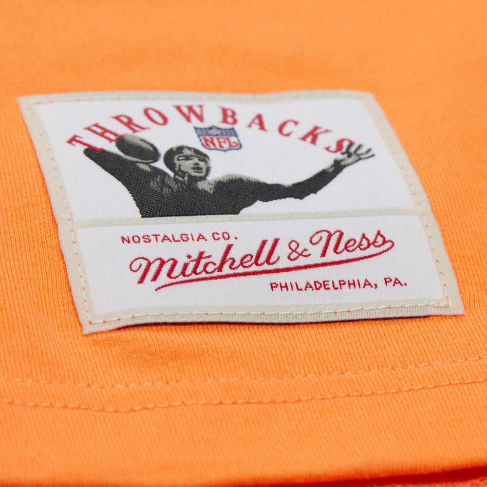 Tampa Bay Buccaneers Throw It Back Premium Vintage Logo T-Shirt Orange