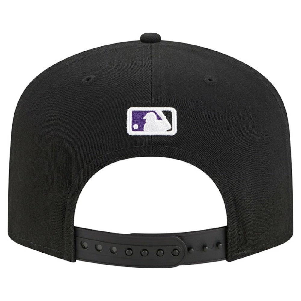 Colorado Rockies New Era Team 19TWENTY Adjustable Hat - Black Hats