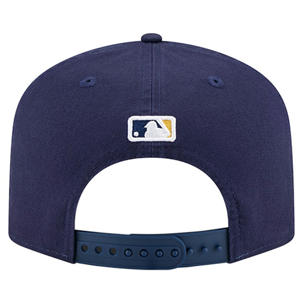 Milwaukee Brewers New Era Team 19TWENTY Adjustable Hat - Navy Hats