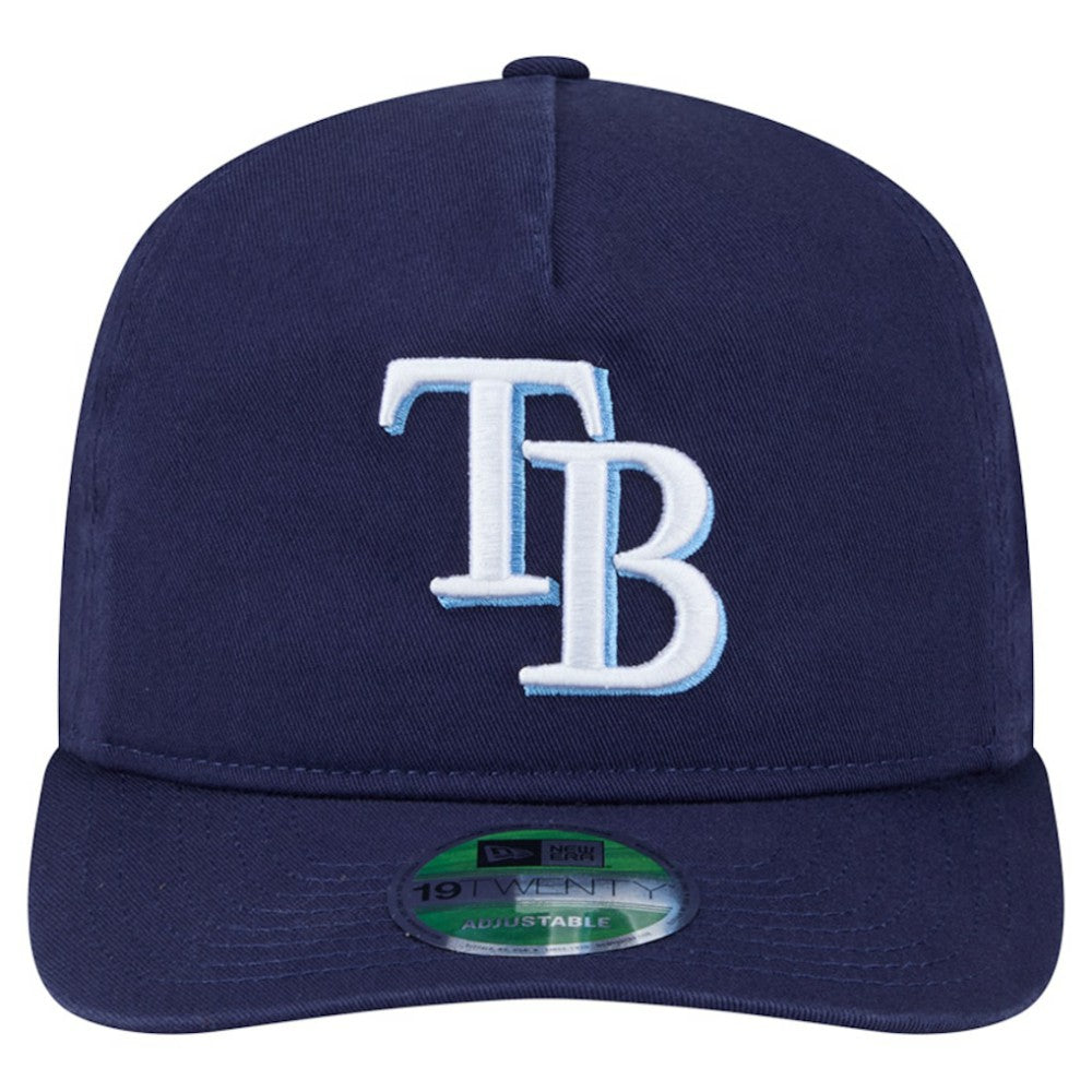 Tampa Bay Rays New Era Team 19TWENTY Adjustable Hat - Navy Hats
