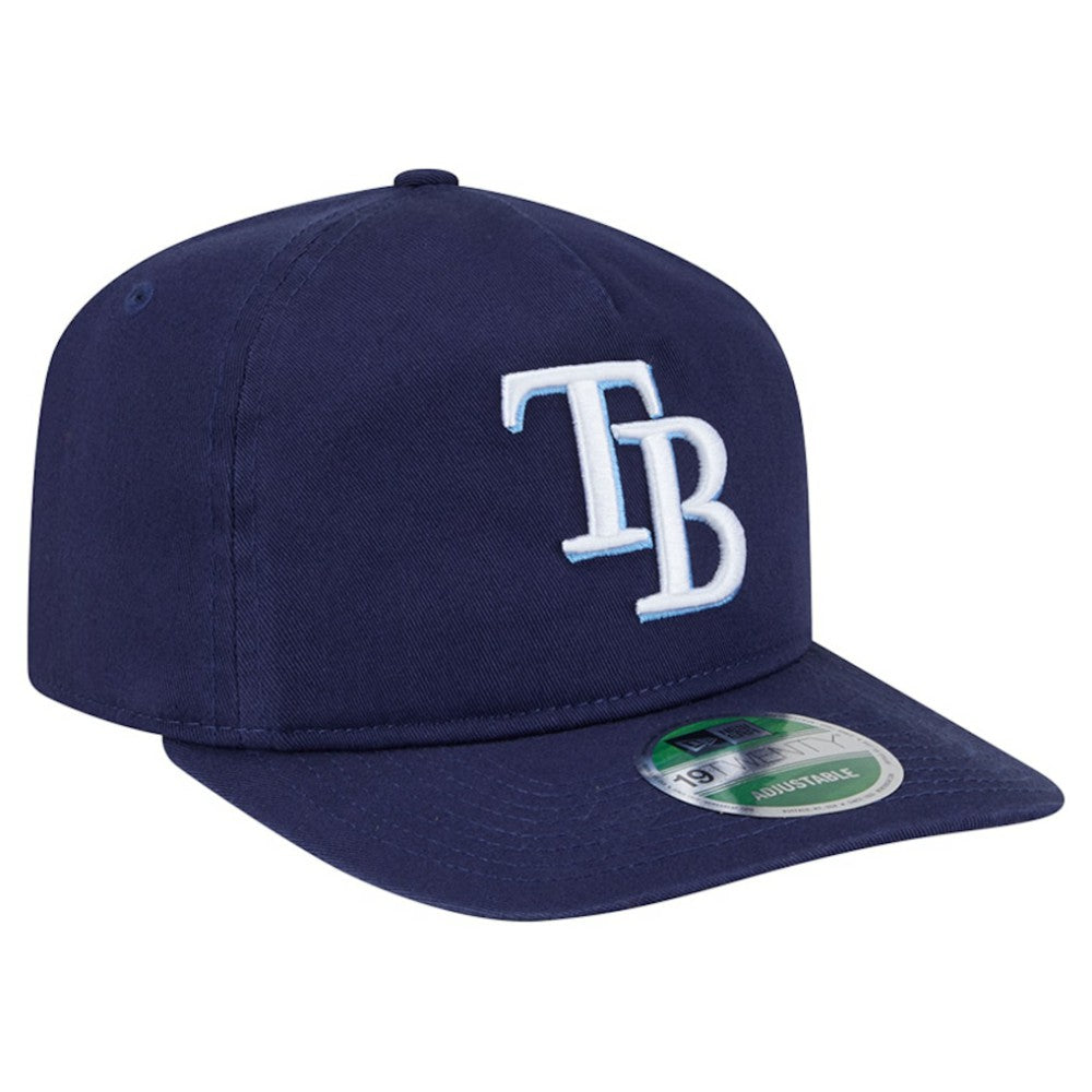 Tampa Bay Rays New Era Team 19TWENTY Adjustable Hat - Navy Hats