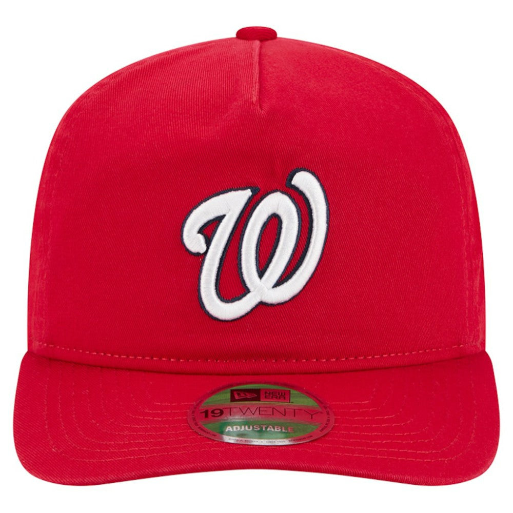 Washington Nationals New Era Team 19TWENTY Adjustable Hat - Red Hats