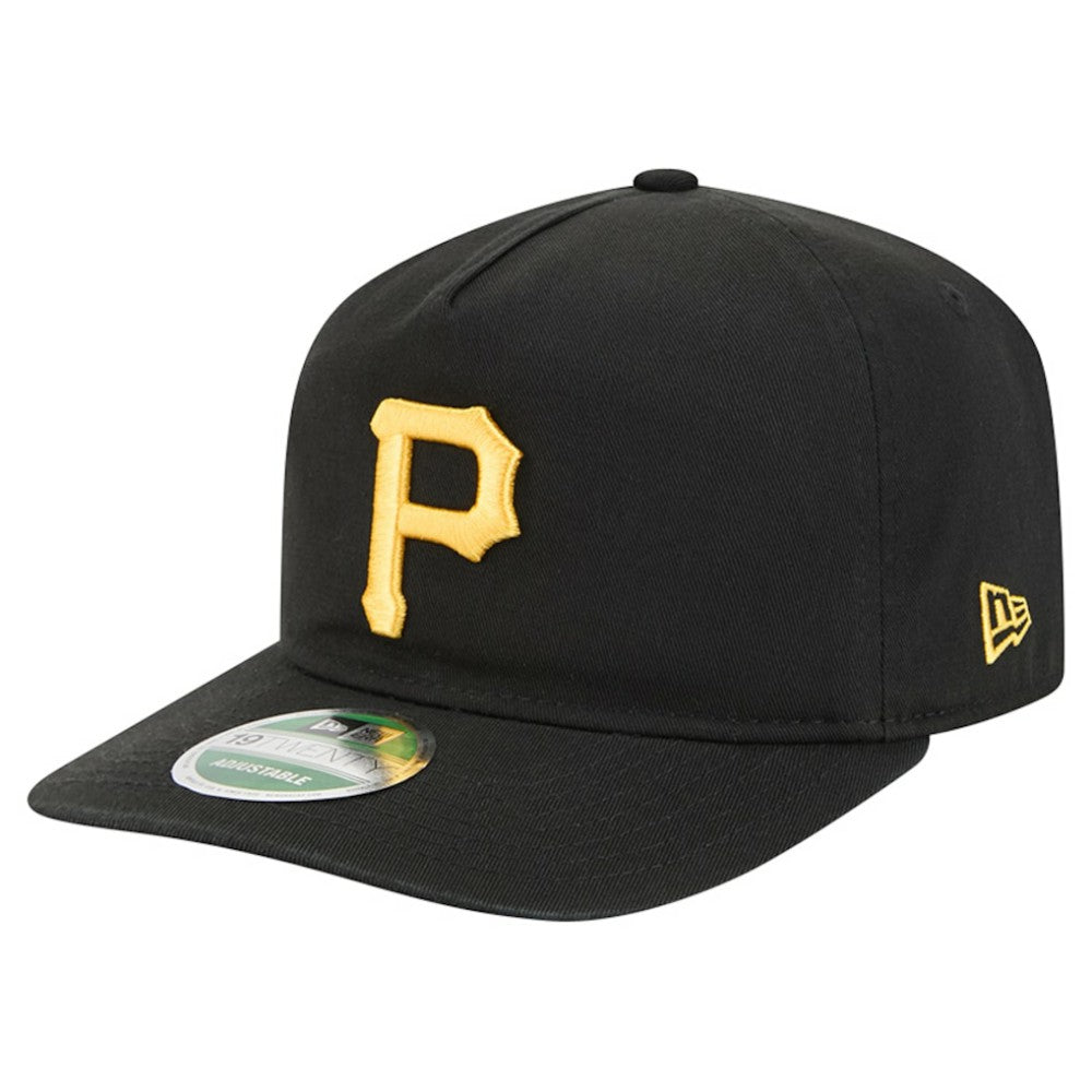 Pittsburgh Pirates New Era Team 19TWENTY Adjustable Hat - Black Hats