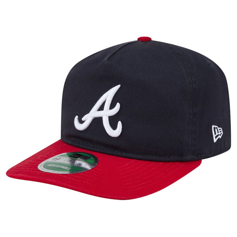 Atlanta Braves New Era Team 19TWENTY Adjustable Hat - Navy Hats
