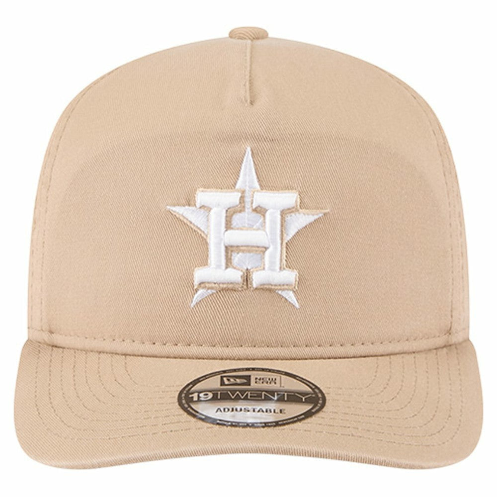Houston Astros New Era Cam 19TWENTY Adjustable Hat - Light Beige Hats