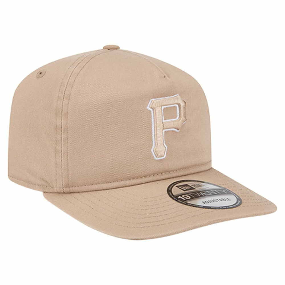 Pittsburgh Pirates New Era Cam 19TWENTY Adjustable Hat - Light Beige Hats