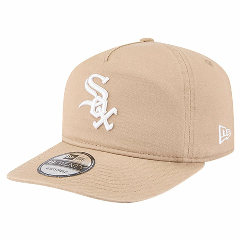 Chicago White Sox New Era Cam 19TWENTY Adjustable Hat - Light Beige Hats
