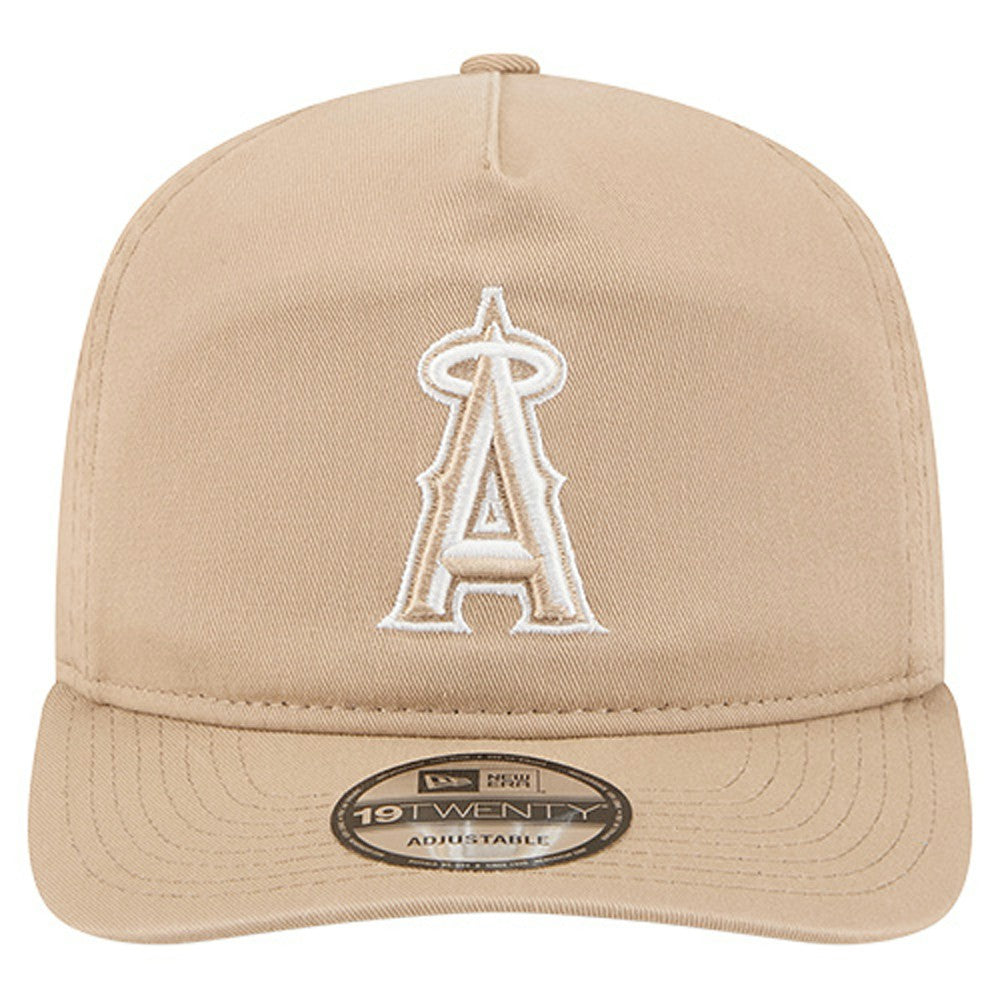 Los Angeles Angels New Era Cam 19TWENTY Adjustable Hat - Light Beige Hats