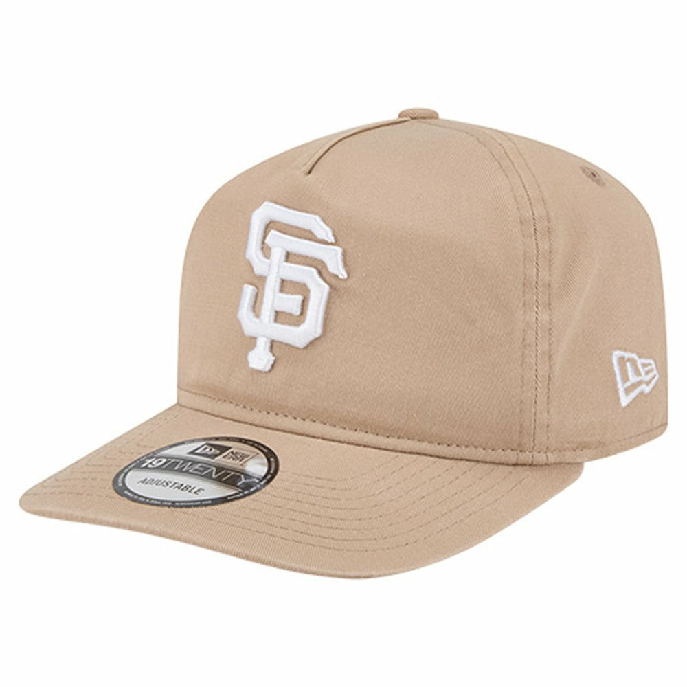 San Francisco Giants New Era Cam 19TWENTY Adjustable Hat - Light Beige Hats