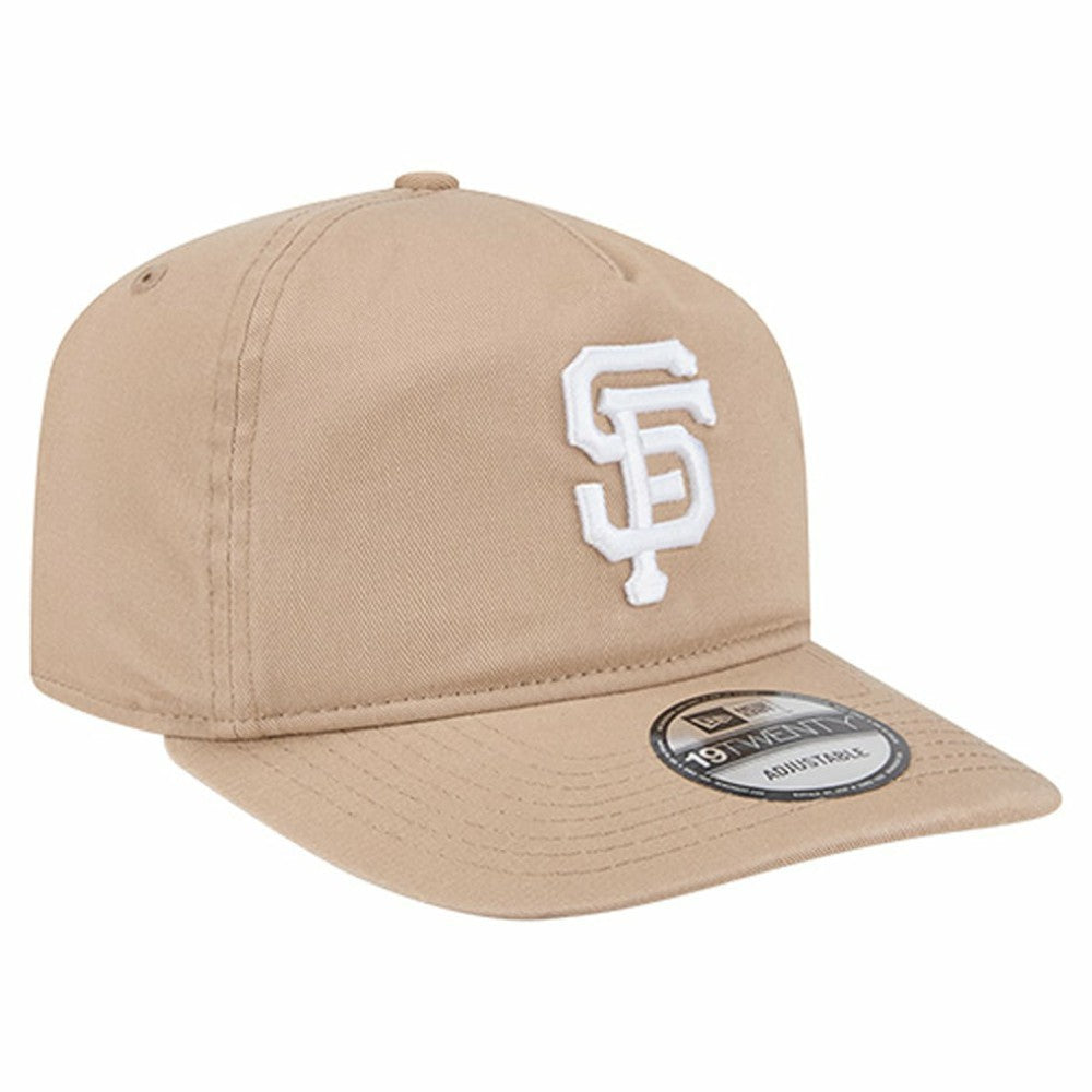 San Francisco Giants New Era Cam 19TWENTY Adjustable Hat - Light Beige Hats